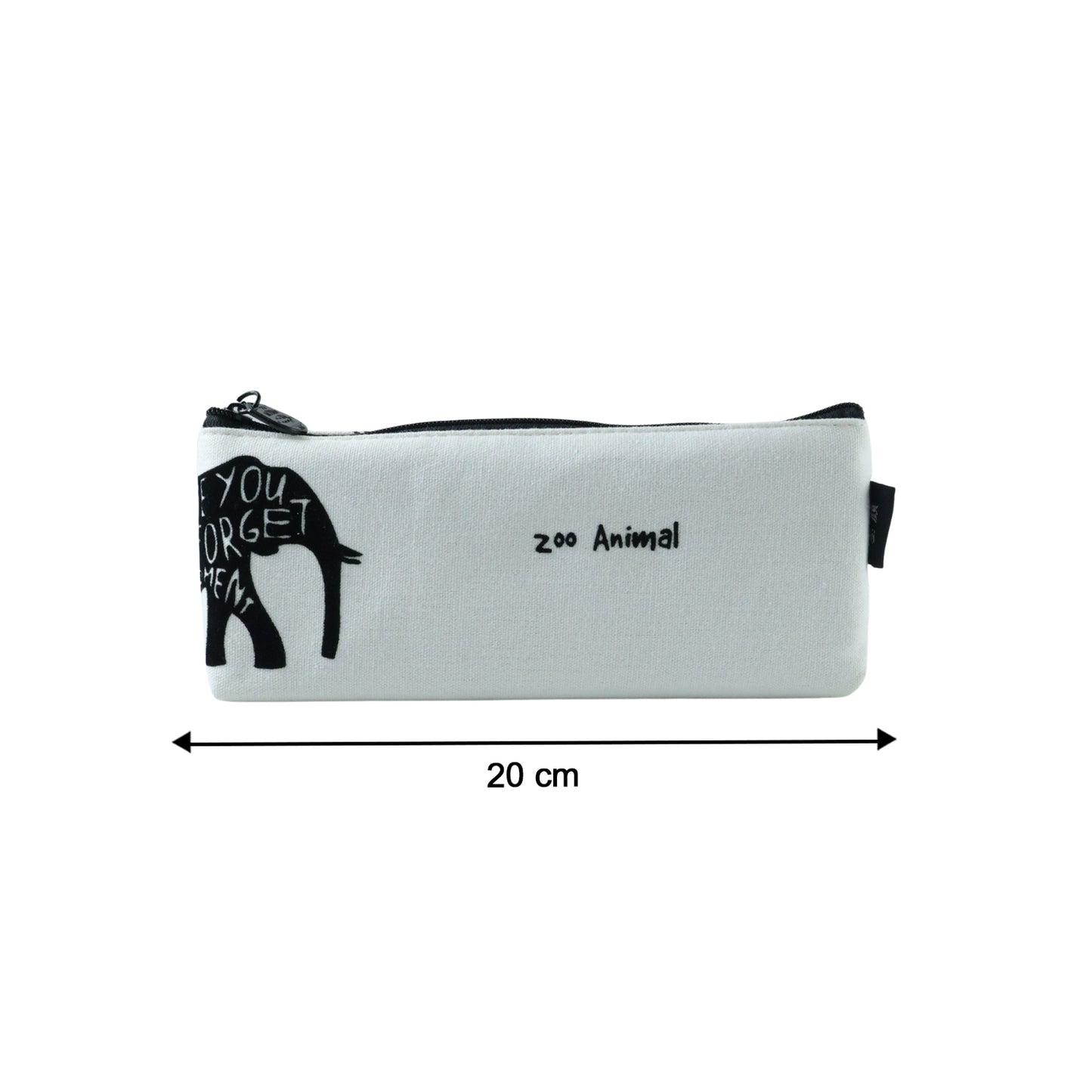 Canvas Pencil Pouch 1 Pc - Zippered Pen Organizer for School, Office, Travel - Great Price - Image 5