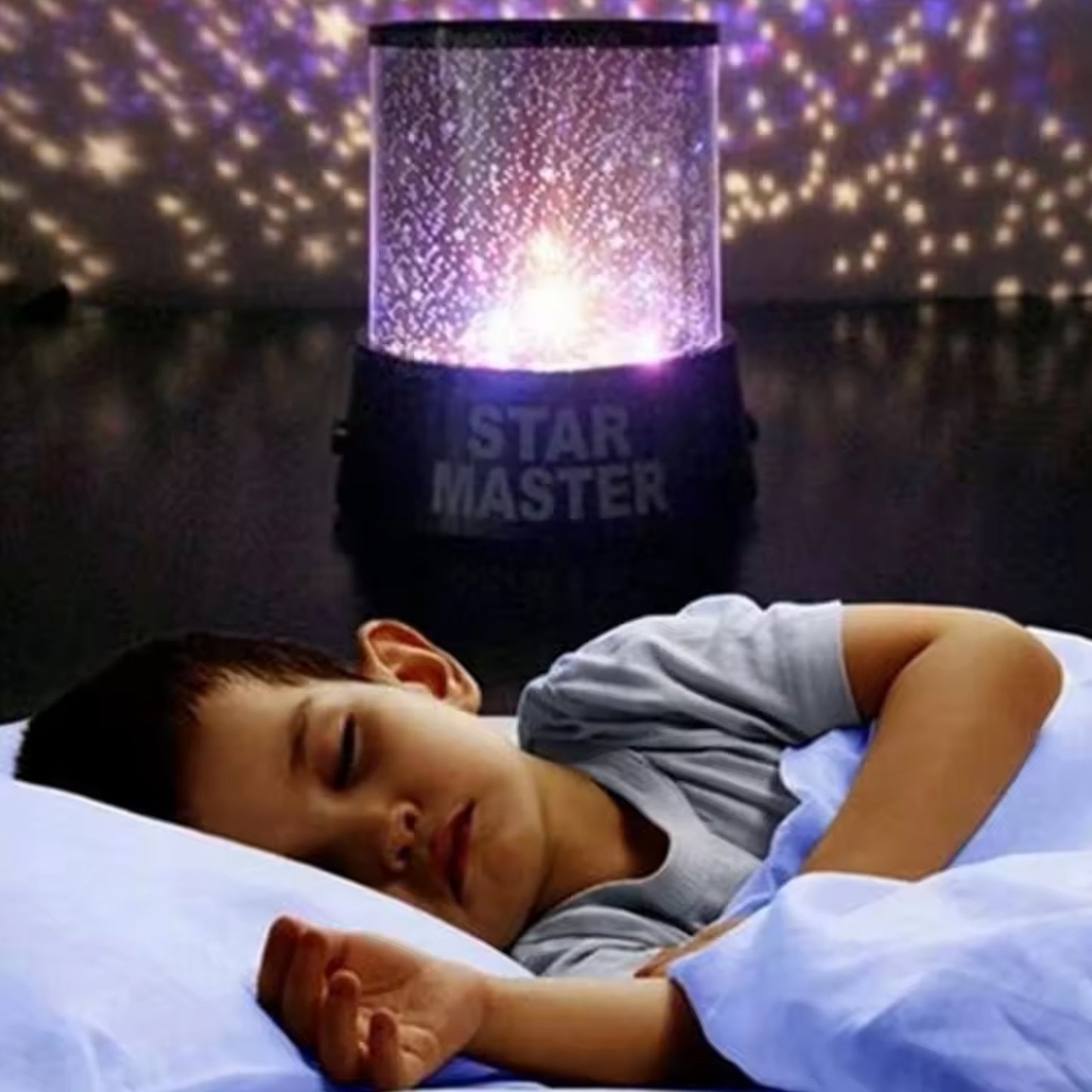 Rotating Star Projector Lamp with Music Function for Kids Bedroom - 1 Pc - Great Price - Image 6