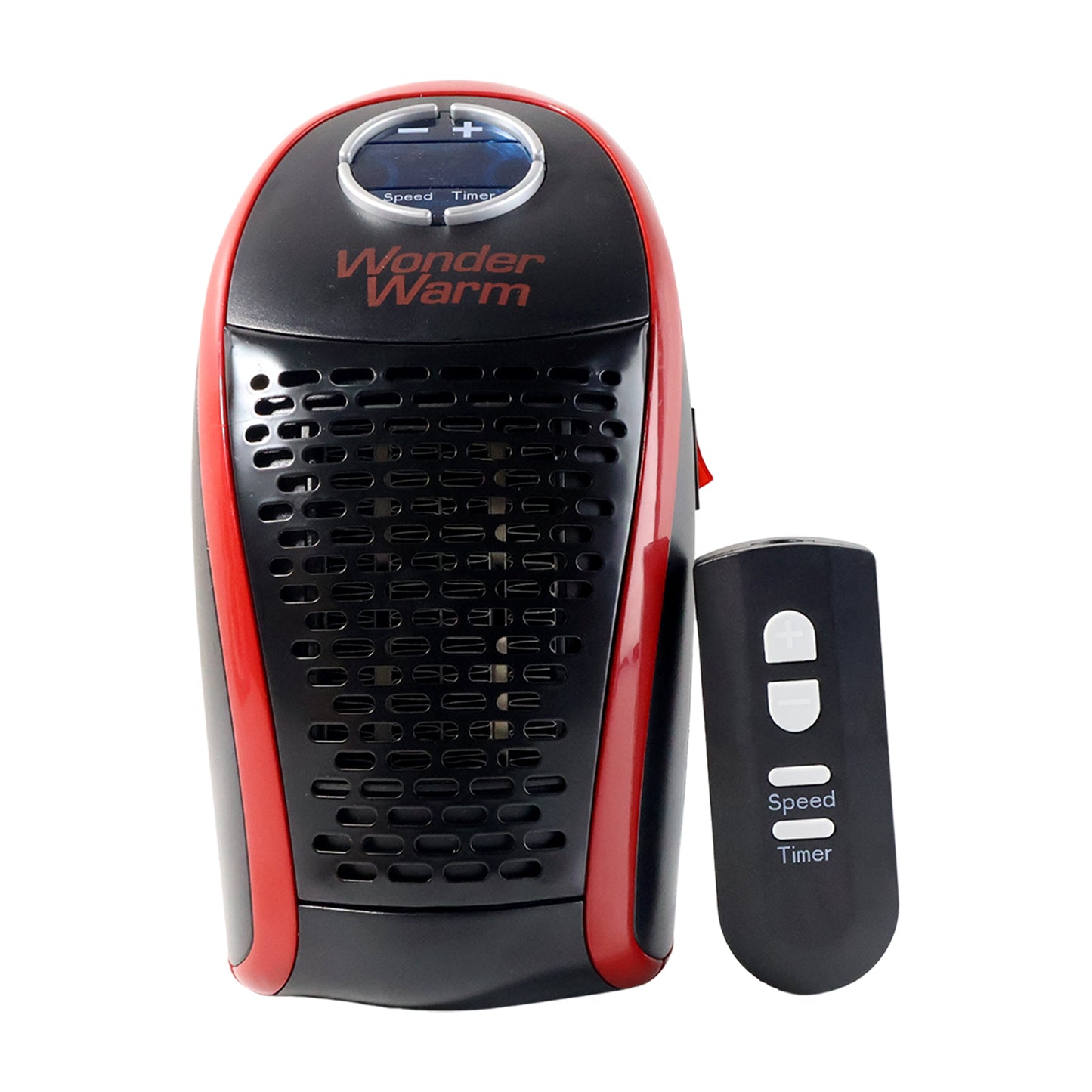 400W Wall Plug Room Heater with Remote - Compact Personal Space Heater - Happy Price - Image 7