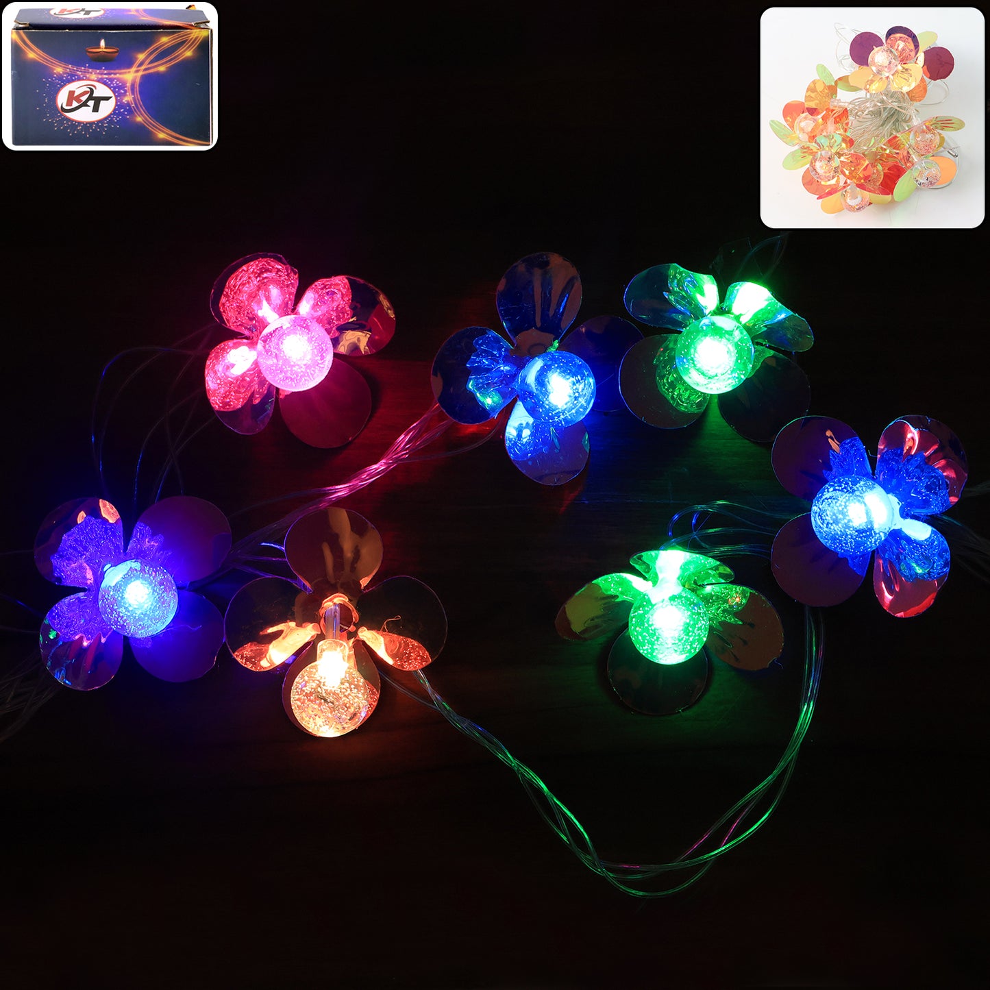 Decorative Flower Led String Lights (8 Meter) - Happy Price - Image 3