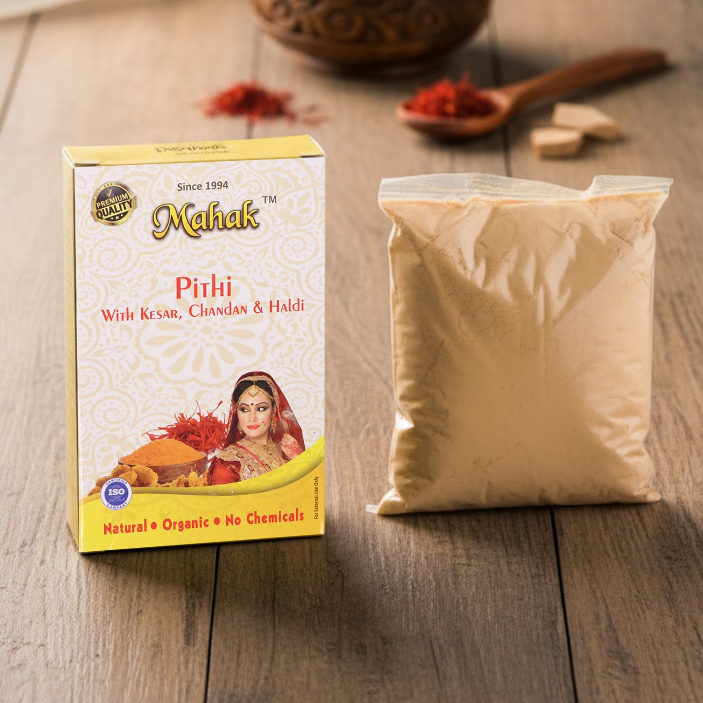 Traditional Face & Body Pithi Powder for Natural Cleansing - 100 gm - Happy Price - Image 5