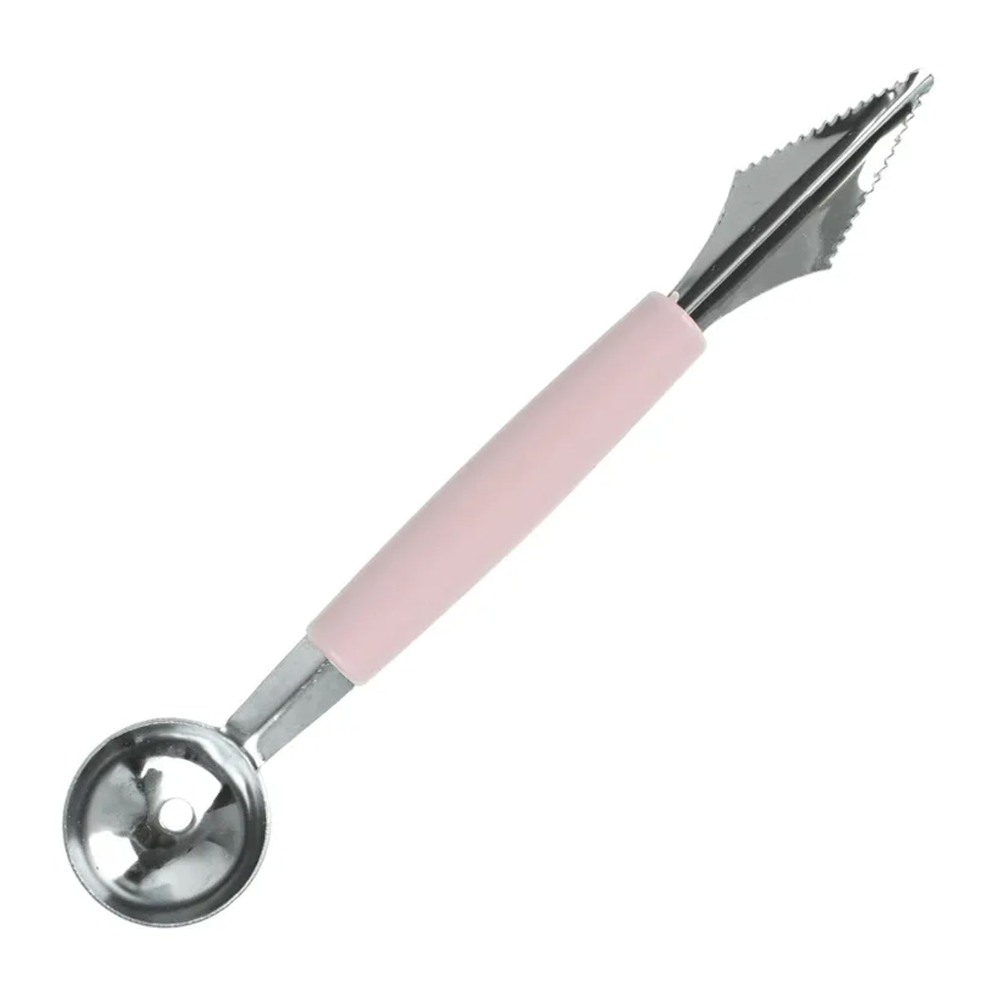 Multifunctional Stainless Steel Fruit Vegetable Pattern Carving Knife Peeler Corer Spherical Dig Ball Scoop Garnishing Dig Ball Spoon Kit. - Happy Price - Image 3