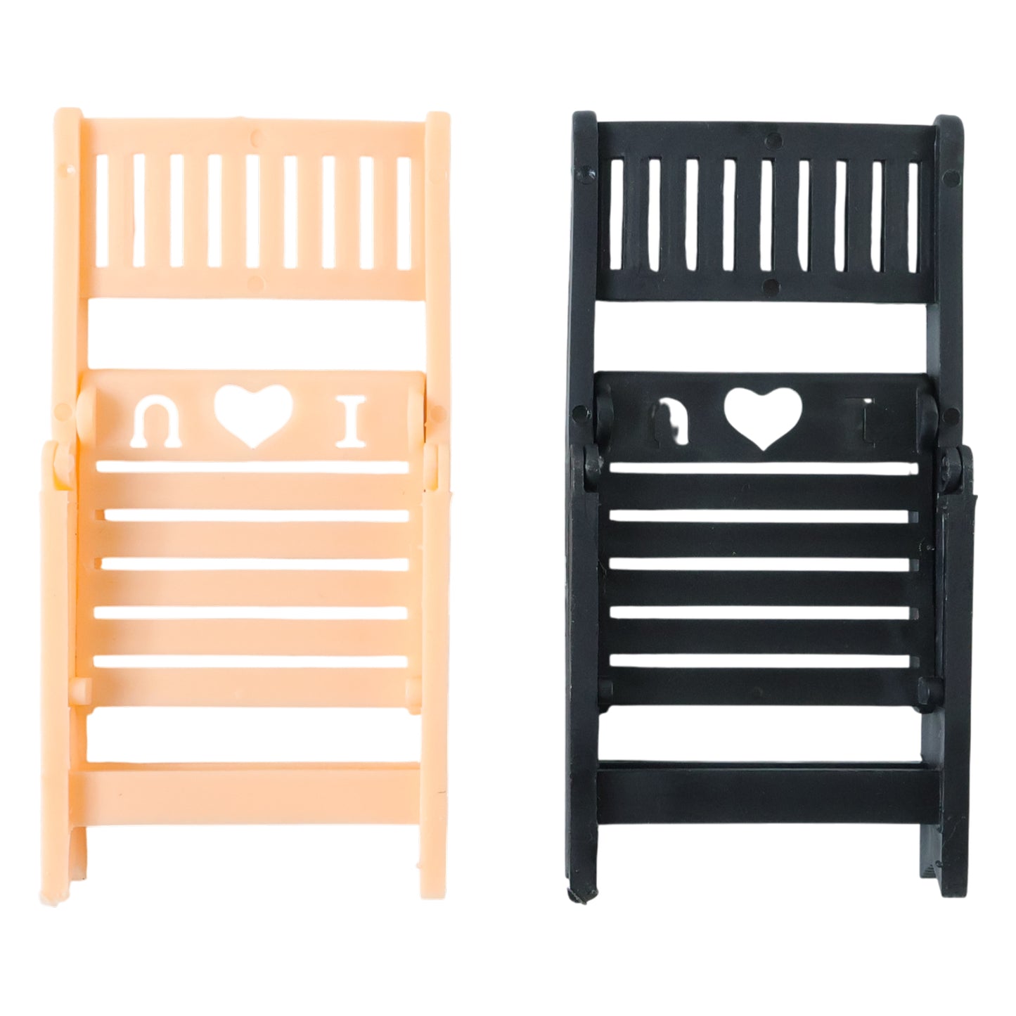 Mini Chair Mobile Stand Holder (1 Pc) - Foldable & Portable Phone Mount - Happy Price - Image 4