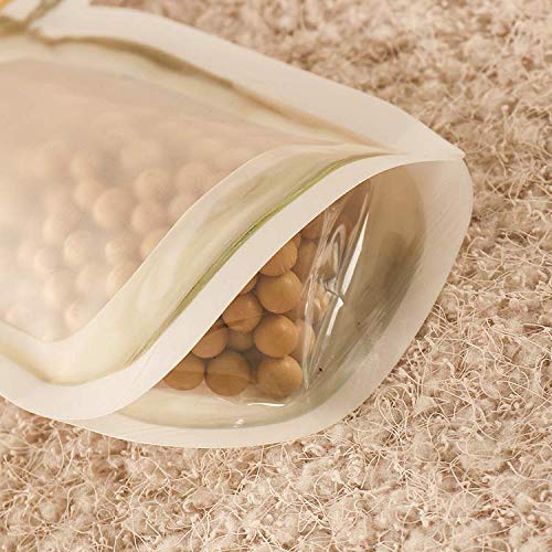 Reusable Airtight Seal Plastic Food Storage Mason Jar Zipper (150ml) - Happy Price - Image 5