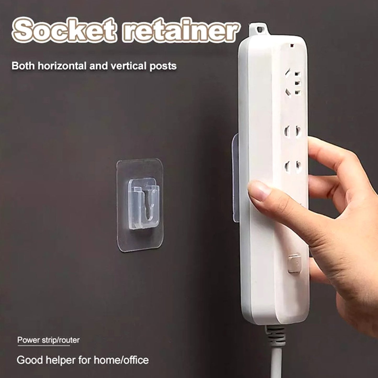 Magic Adhesive Plastic Wall Hooks Heavy Duty Hooks (Pack Of 20) - Happy Price - Image 2