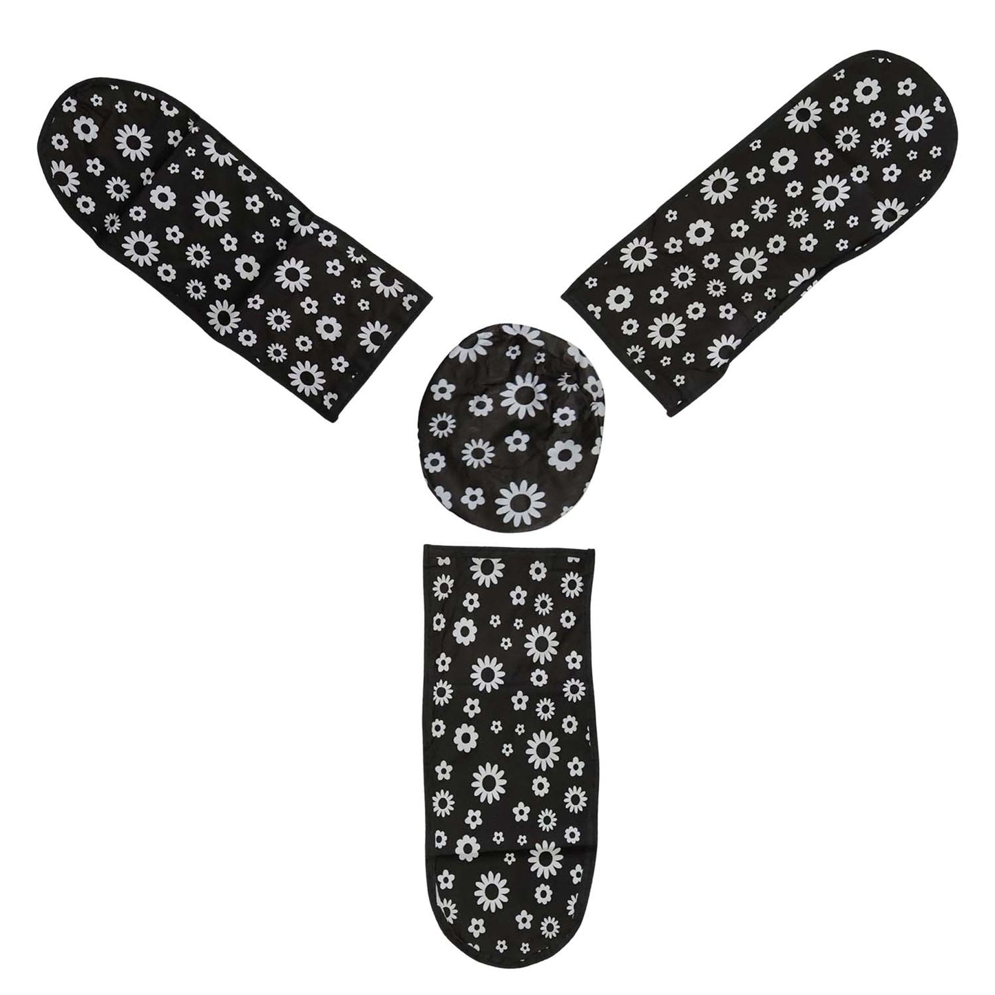 4-Piece Washable Ceiling Fan Cover Set for Dust Protection - Happy Price - Image 4
