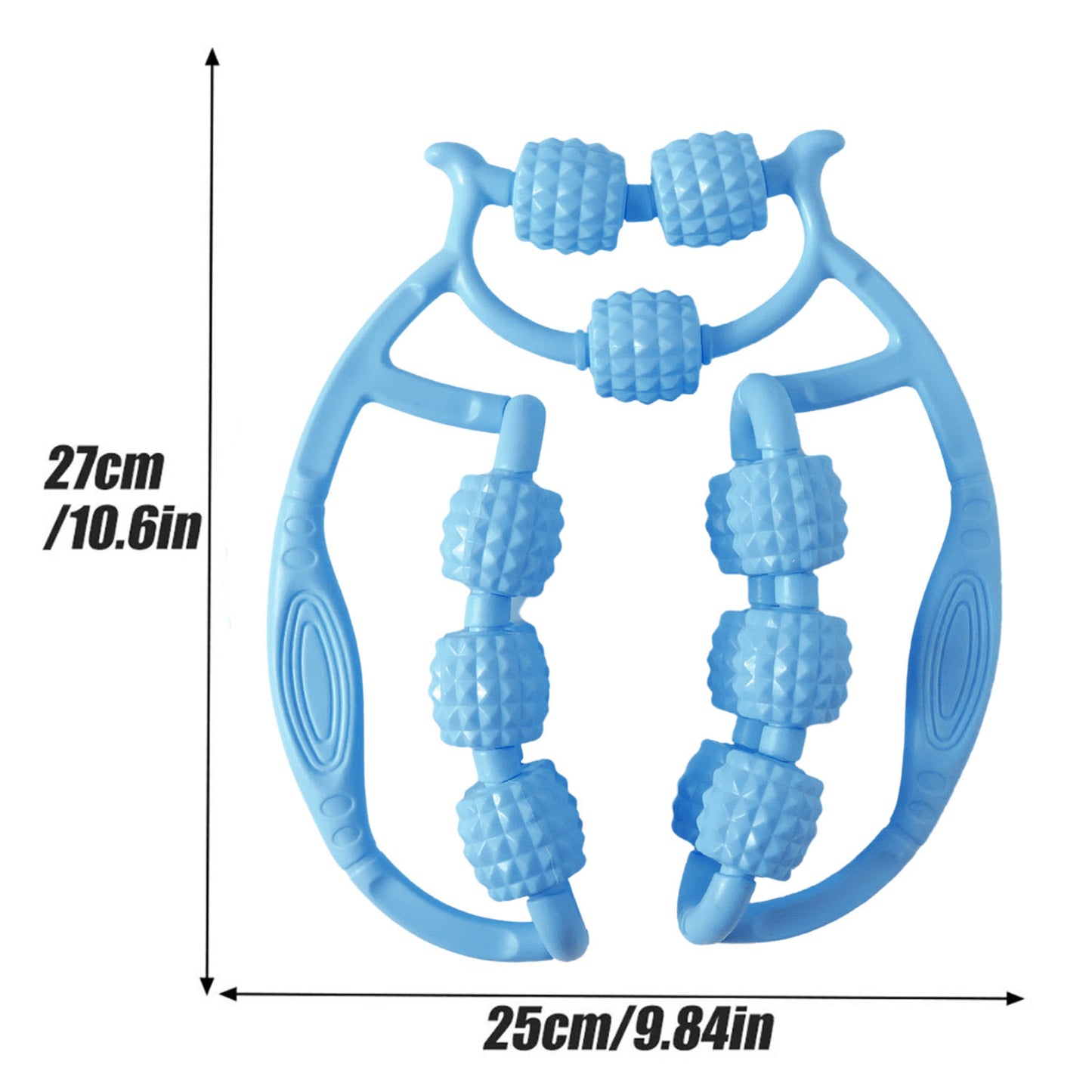 Multi-Wheel Body Massager Roller (1 Pc) for Muscle Relief & Relaxation - Happy Price - Image 5