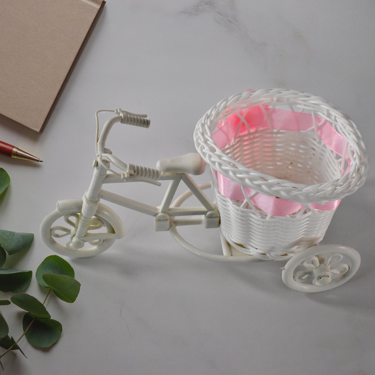 Plastic Bicycle Flower Pot Stand for Home Decor (1 Pc) - Happy Price - Image 3