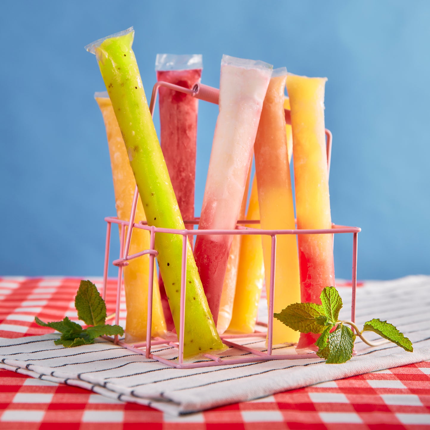 Homemade Popsicle Maker Manual Ice Cream Machine With Approx 20 Pcs Packing Bag Popsicle Mold Convenient Maker Manual Ice Cream Machine For Kids Adults Diy Reusable - Happy Price - Image 5