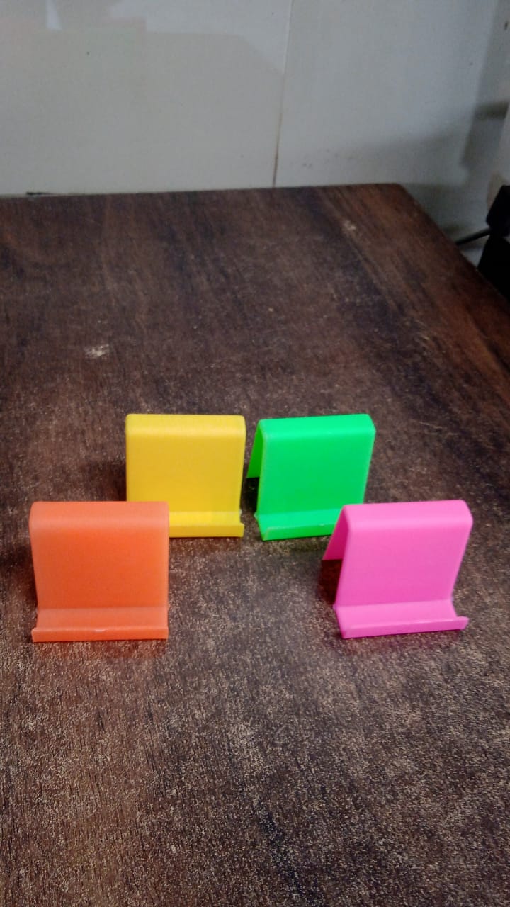 Durable Plastic Mobile Phone Stand With Angled Support (1 Pc Mix Color) - Happy Price - Image 7