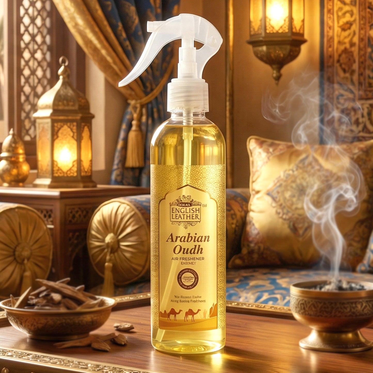 Next Premium Arabian Oudh Air Freshener Spray 250 ML - Long Lasting Room Fragrance - Great Price - Image 3
