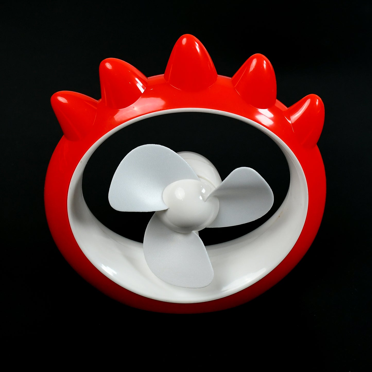 Mini Desktop Fan Rechargeable Table Fan Handheld Fan Usb Fan Desk Fan Cooling Fan For Home Office Car Multi Use Fan (Battery Not Include) - Happy Price - Image 2