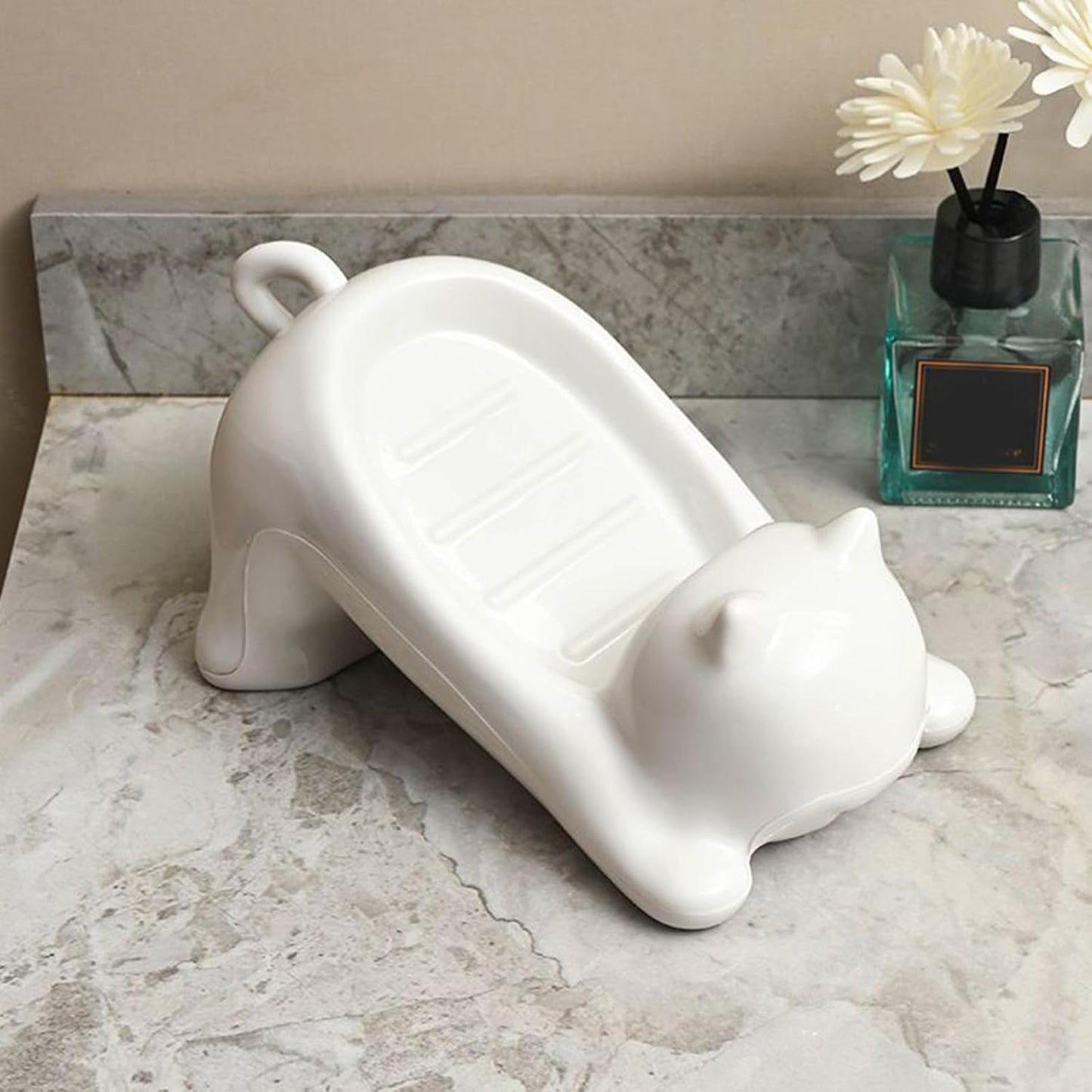 Cartoon Animal Shape Soap Dish Holder (1 Pc) - Happy Price - Image 3