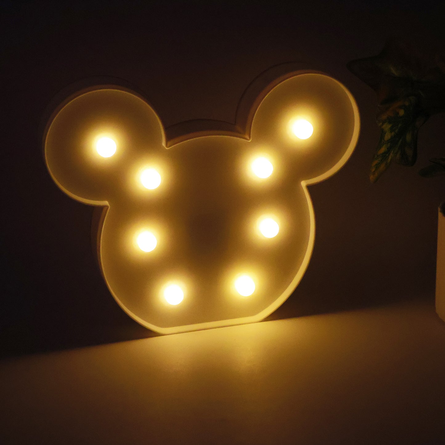 Mickey Shaped LED Decorative Night Light (1 Pc) - Happy Price - Image 4