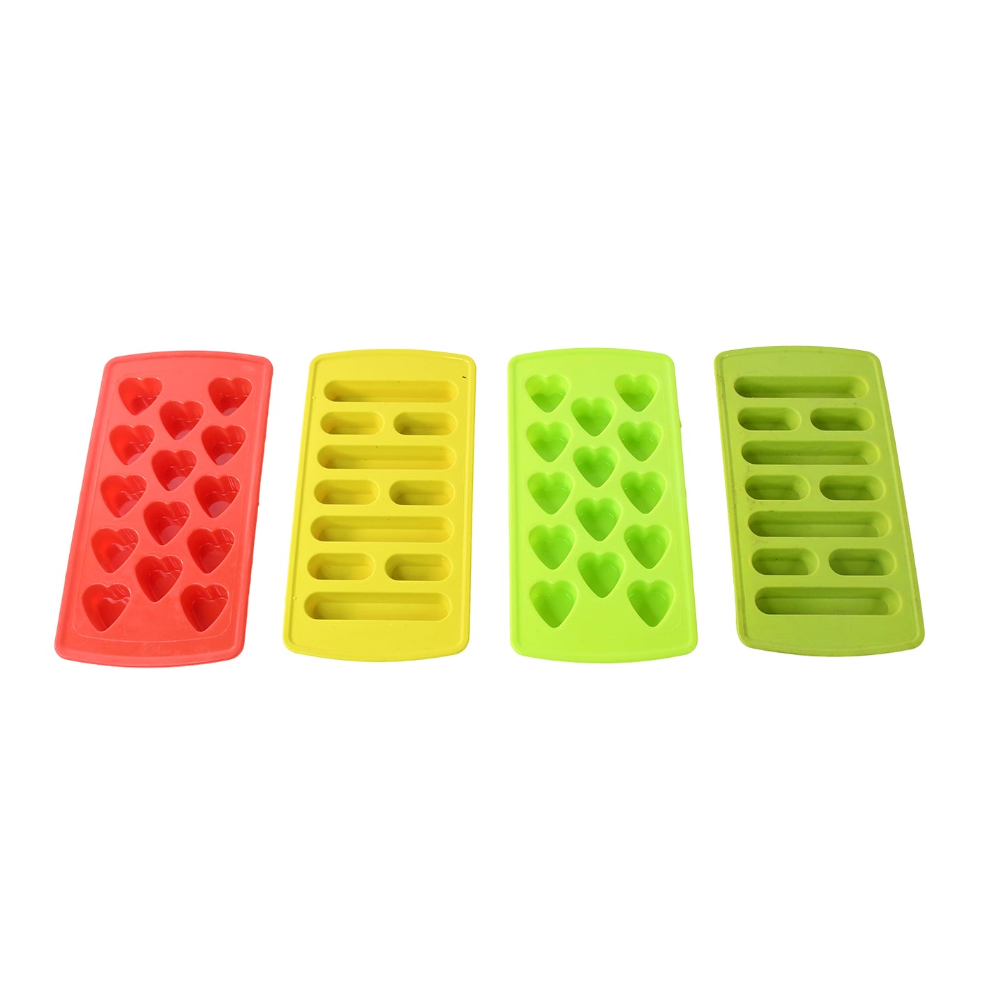Plastic Ice Cube Tray Set (4 Pc) - Happy Price - Image 2