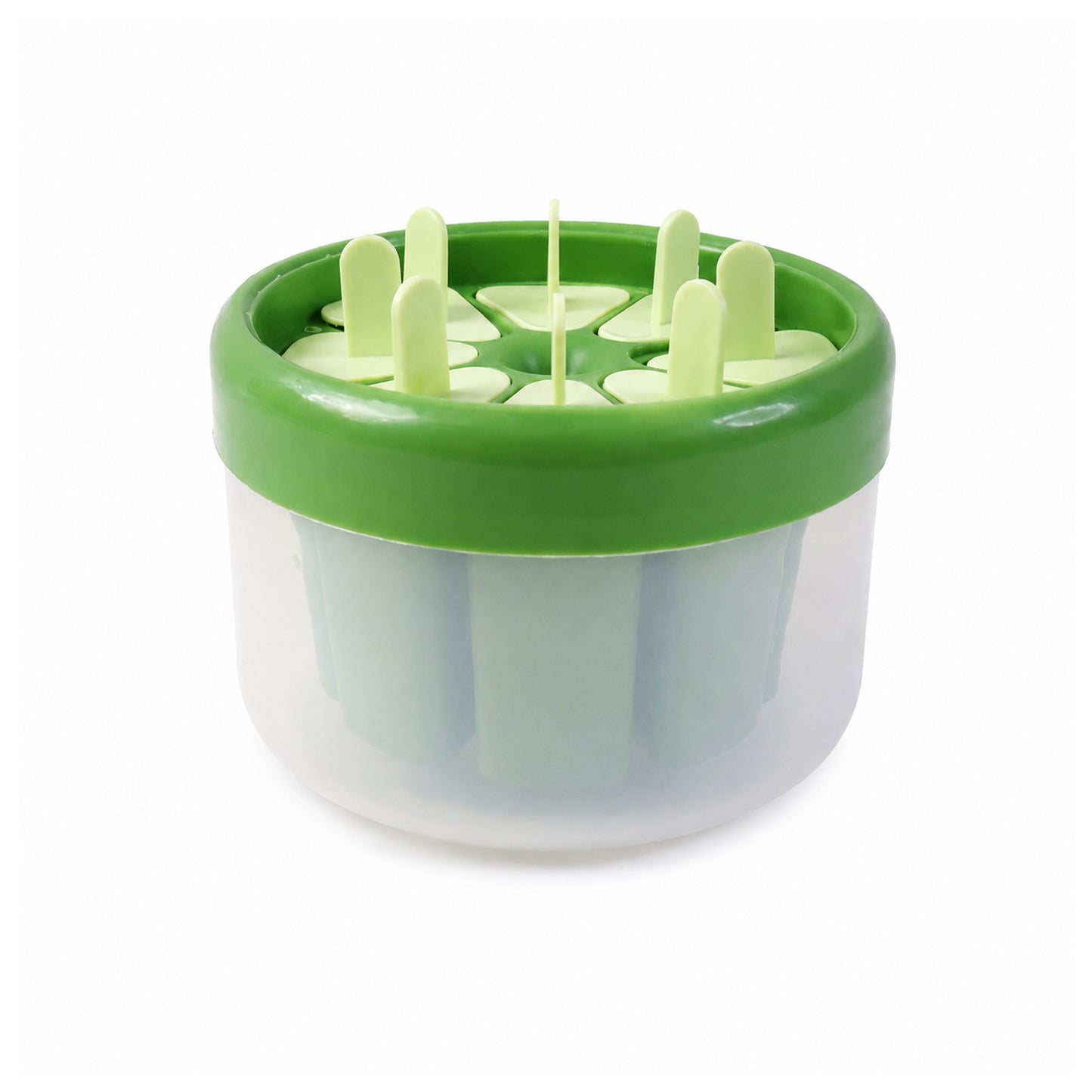 Plastic Ice Candy Mould Tray - 8 Popsicle Cavities, Reusable DIY Frozen Dessert Maker - Happy Price - Image 4