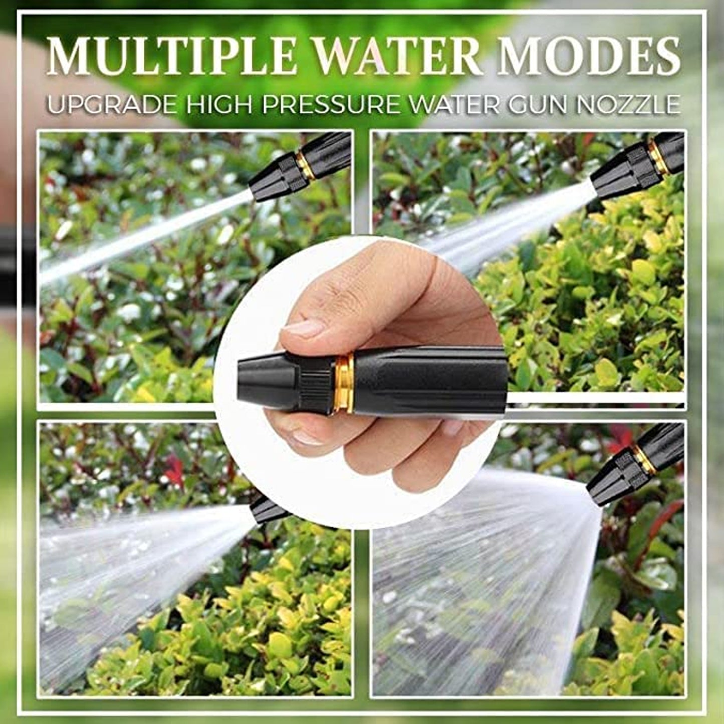 Plastic Car Washer High Pressure Gun Water Spray Trigger Nozzle Water Spray Gun (1 Pc) - Happy Price - Image 3