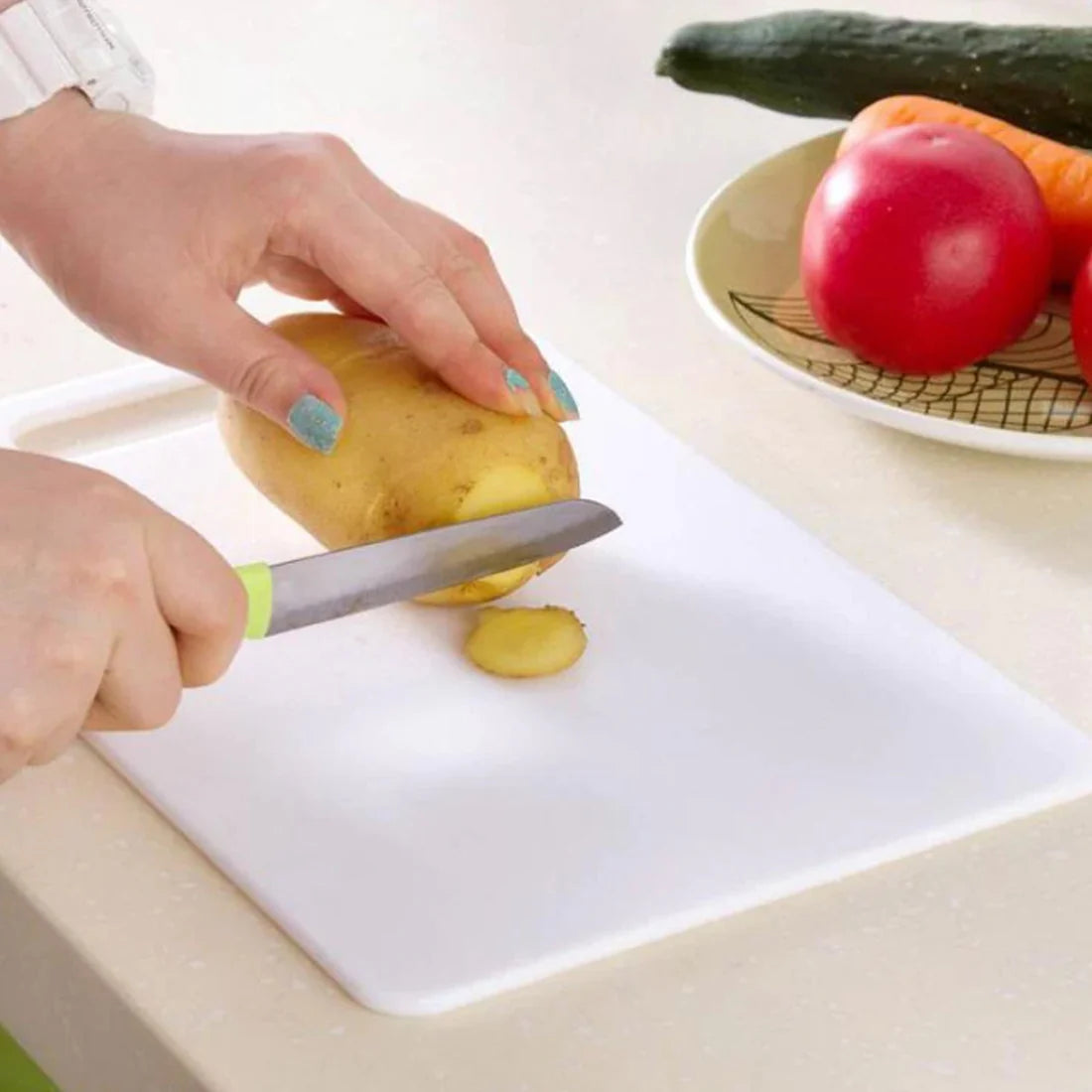 Kitchen Plastic Cuttingchopping Board - Happy Price - Image 5