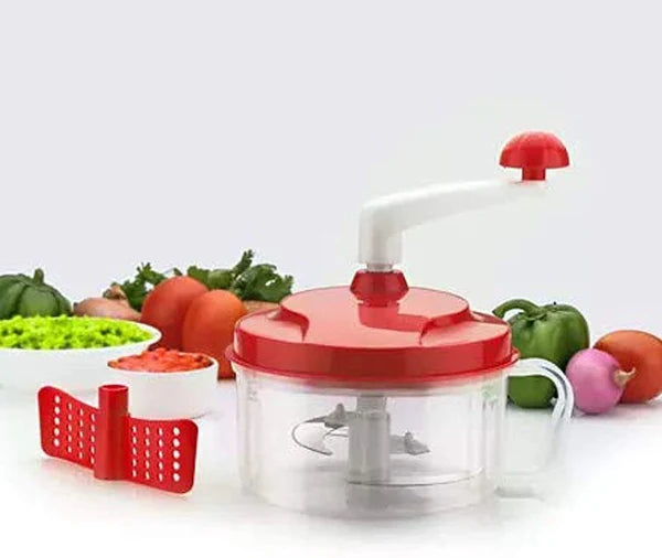 Manual Food Processor & Vegetable Chopper with Egg Separator - Kitchen Tool - Happy Price - Image 5