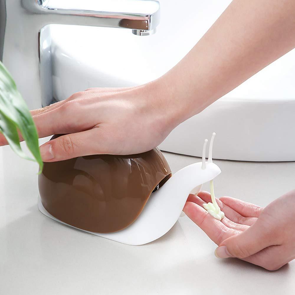 Portable Snail Shape Liquid Soap Dispenser - Happy Price - Image 1