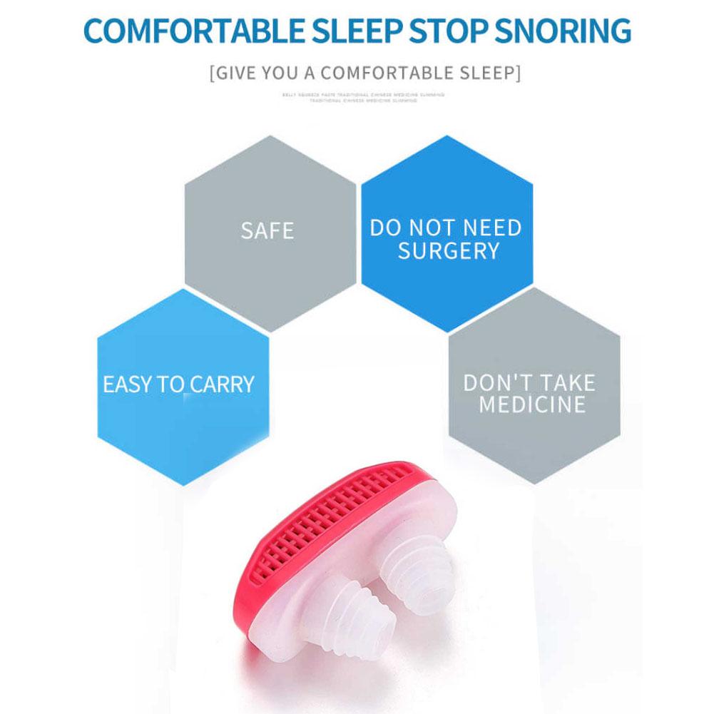 2 In 1 Anti Snoring And Air Purifier Nose Clip For Prevent Snoring And Comfortable Sleep - Happy Price - Image 3