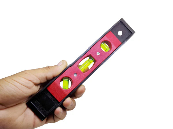 Mini Torpedo Level with 3 Bubbles - Pocket Size (1pc)