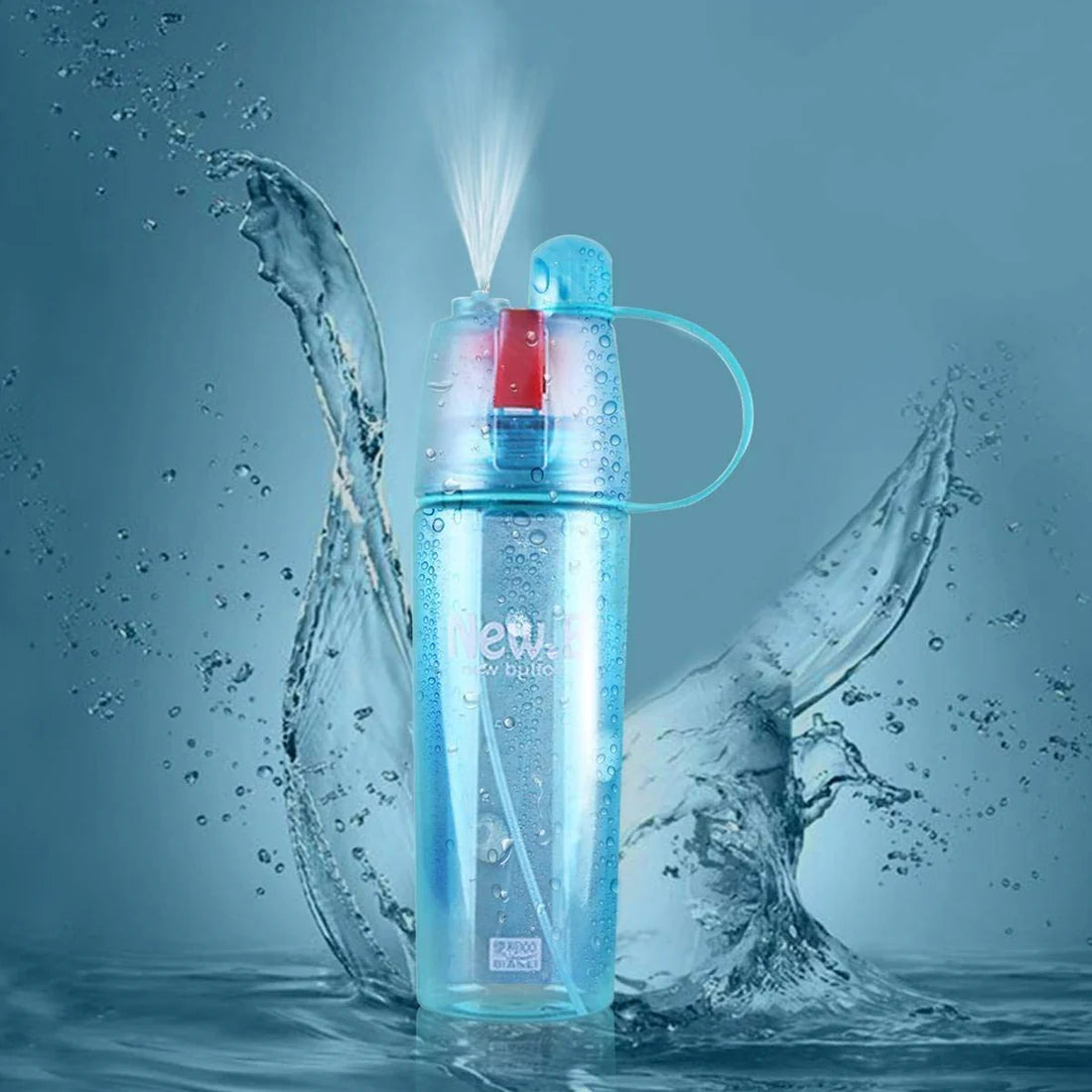 600ml Spray Water Bottle for Sports & Outdoors - Happy Price - Image 5