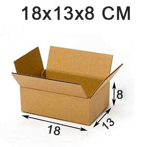 Brown Cardboard Packaging Box for Secure Product Shipping (1pc)