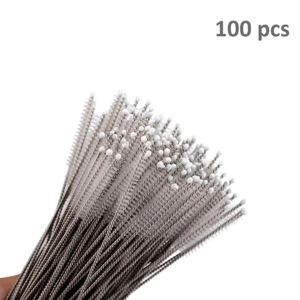 Stainless Steel Straw Cleaning Brush Drinking Pipe 23mm 1 Pcs - Happy Price - Image 2