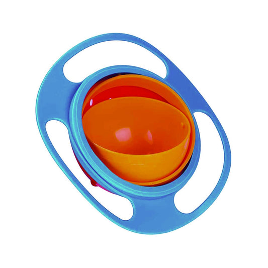 Portable Non Spill Feeding Toddler Gyro Bowl 360 Degree Rotating Dish - Happy Price - Image 1