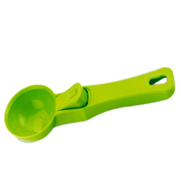 Plastic Ice Cream Scoop 1 Pc Green