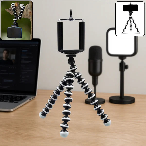 Flexible 6-Inch Mini Tripod for Cameras - Happy Price - Image 6