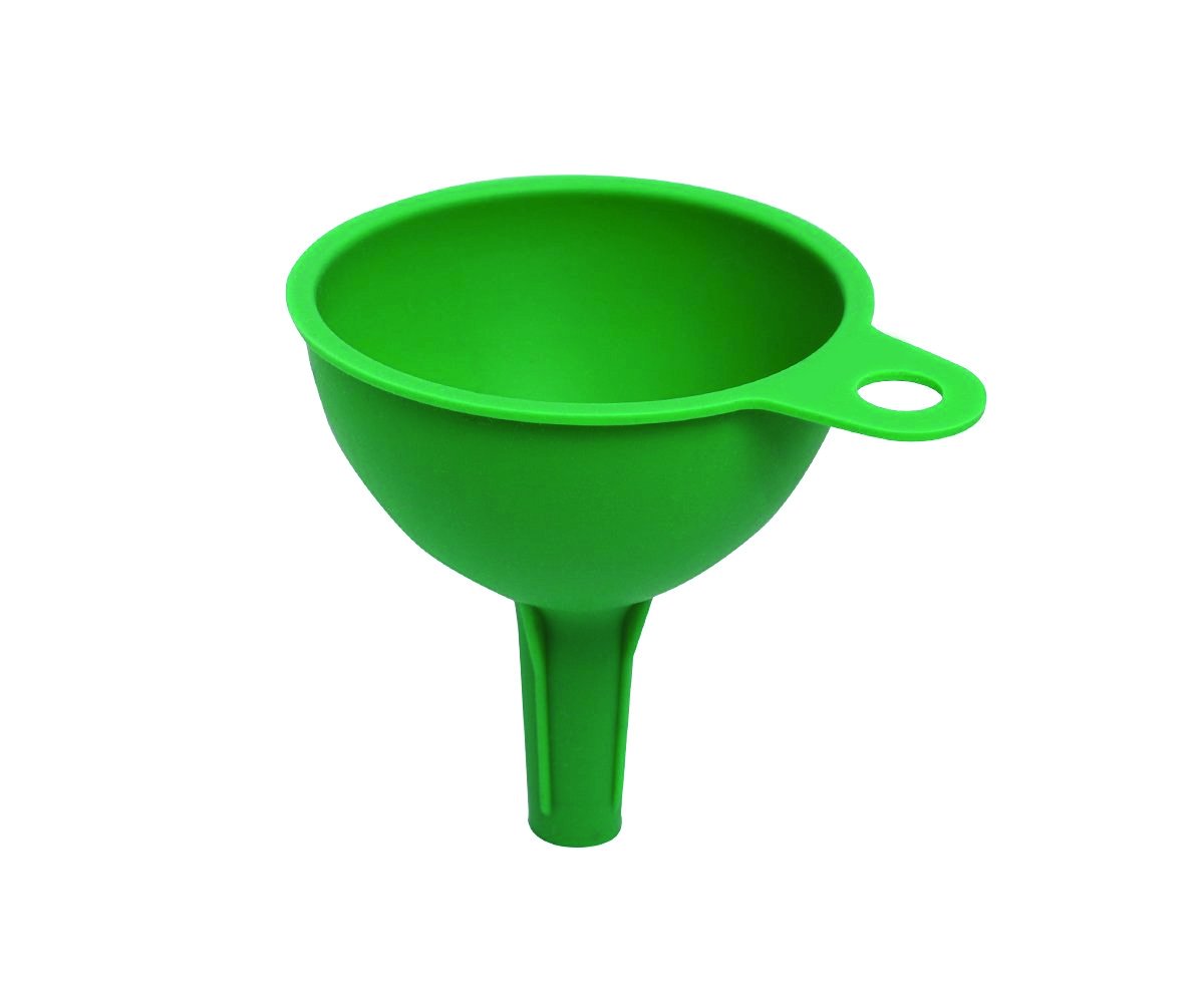 Silicone Funnel For Pouring Oil Sauce Water Juice And Small Food-grains - Happy Price - Image 1
