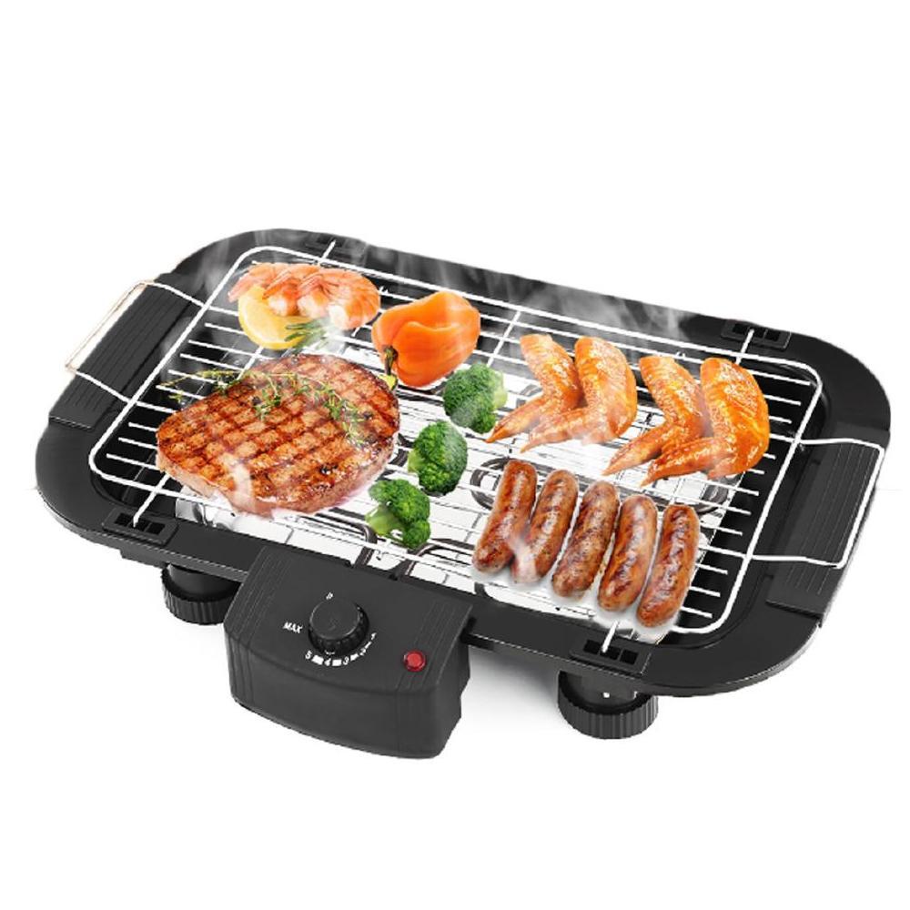 082 Smokeless Electric Indoor Barbecue Grill 2000w - Happy Price - Image 1