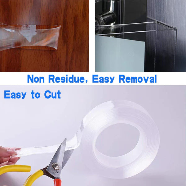 3 Meter Double-Sided Washable Nano Gel Tape (1pc)