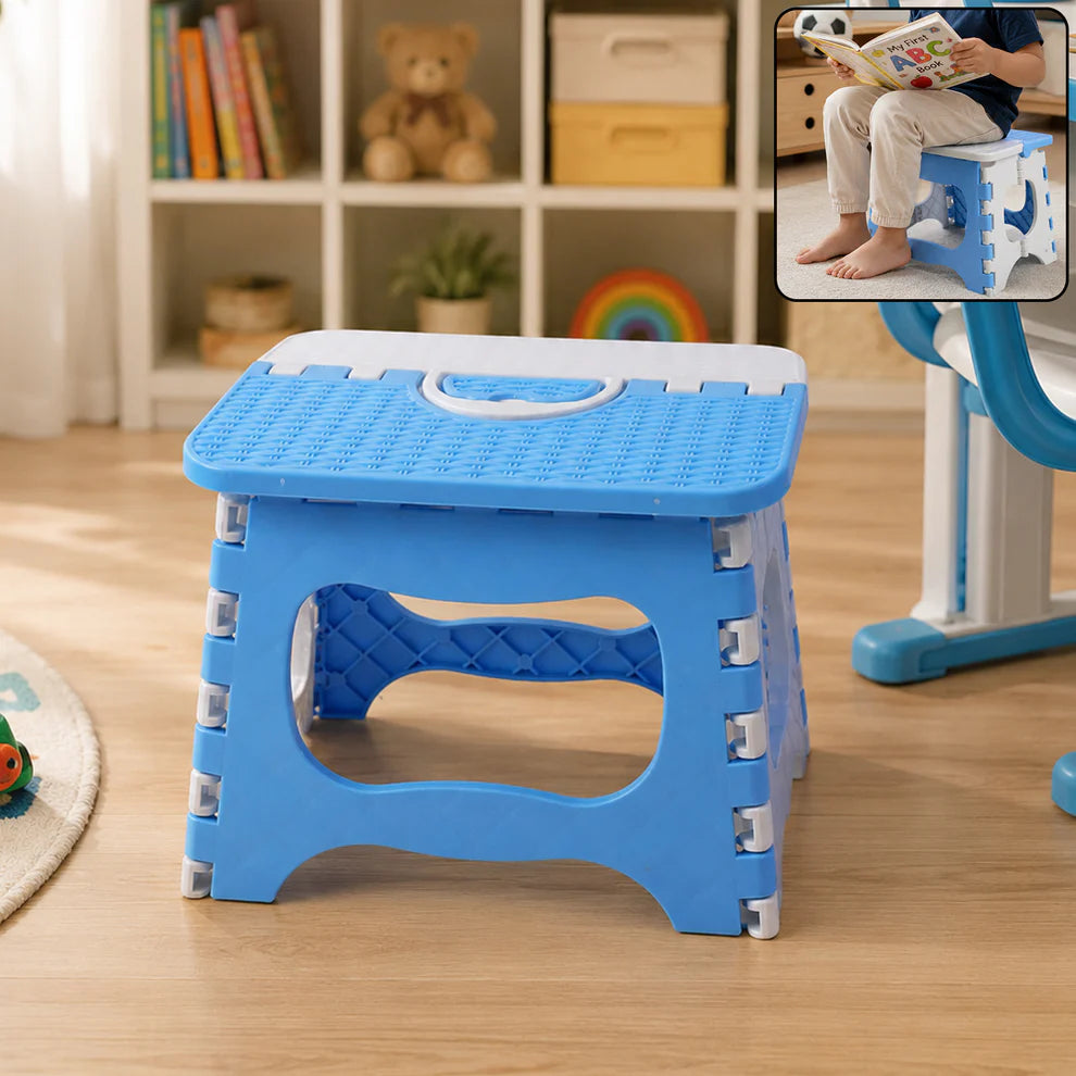 Durable Plastic Multipurpose Stool for Home and Bathroom - Compact & Stackable - Happy Price - Image 6