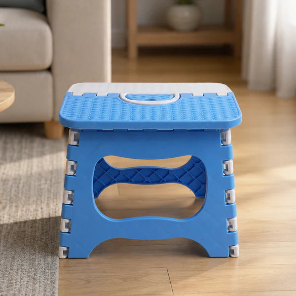 Durable Plastic Multipurpose Stool for Home and Bathroom - Compact & Stackable - Happy Price - Image 4