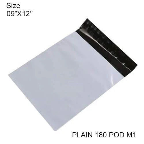 Tamper-Evident Courier Bags, 9x12 Inch, 100 Pcs