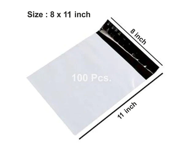 Tamper-Evident Polybags for Secure Shipping - 8x11 Inch (100 PCs)