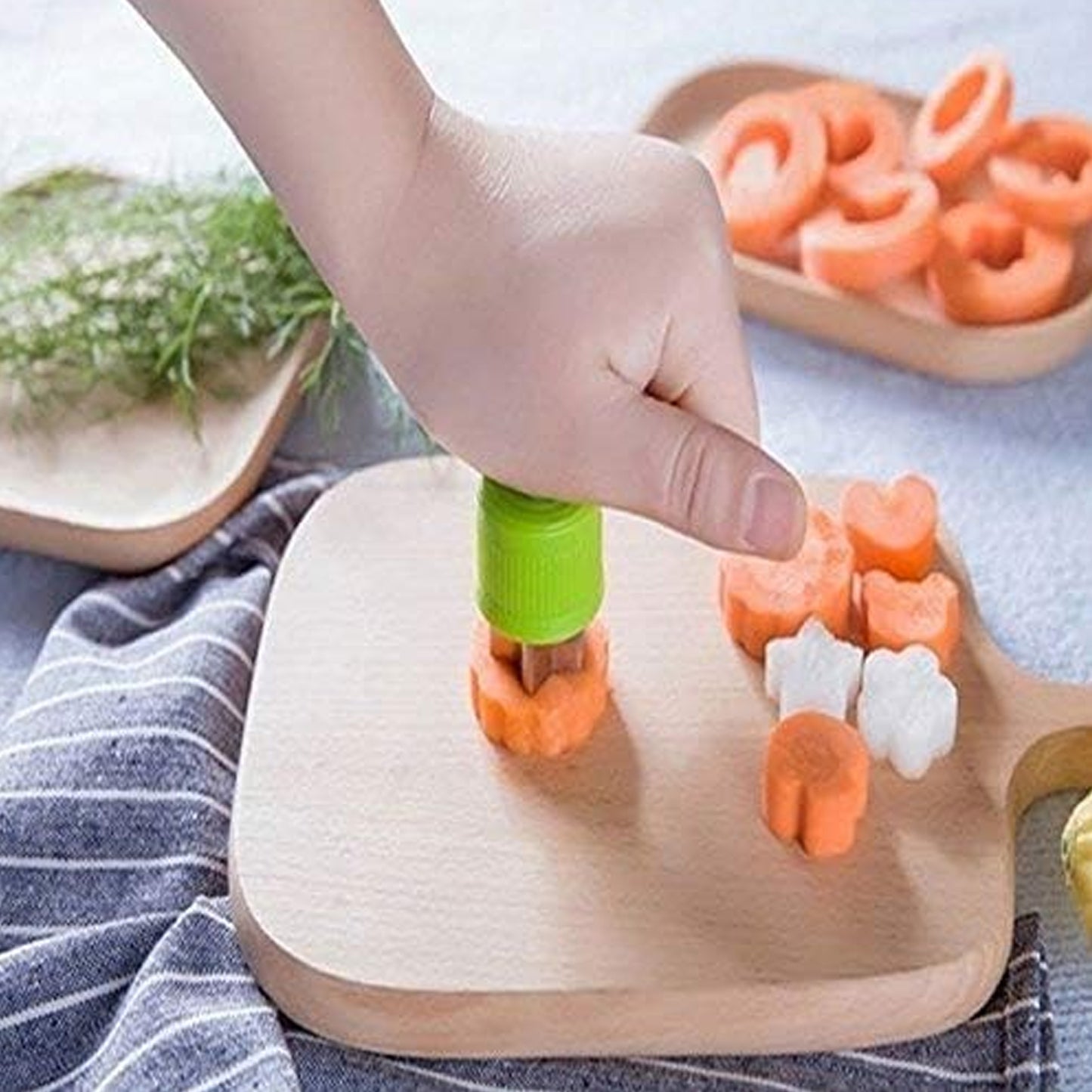 12 Piece Stainless Steel Cookie Cutter Shapes Set for Baking & Food Decoration - Happy Price - Image 7