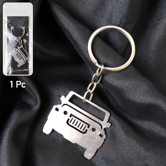 Stylish Metal Jeep Shape Keychain (1 Pc) - Happy Price - Image 1