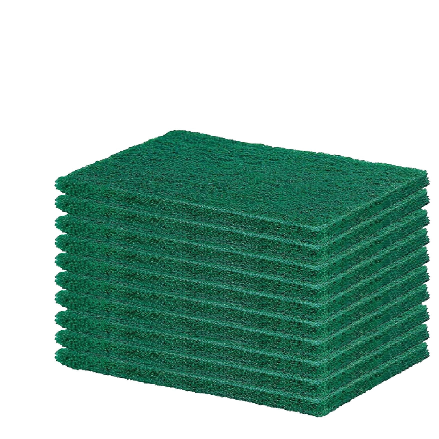 Green Kitchen Scrubber Pads For Utensilstiles Cleaning - Happy Price - Image 1