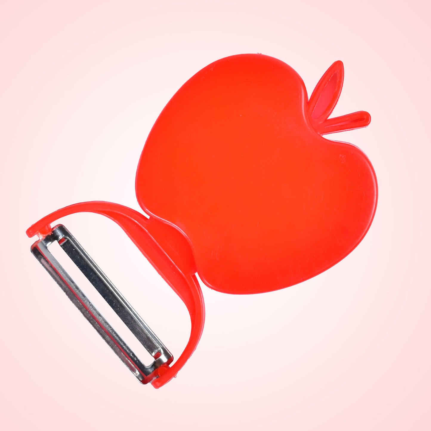 Apple Shaped Folding Peeler Vegetable Peeler For Kitchen Home Fruit Peelers Great For Peeling Potato All Types Of Vegetable And Fruit - Happy Price - Image 4
