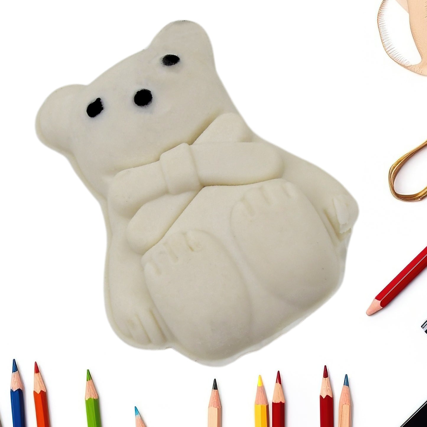 Cartoon Design Eraser (1 Pc  Mix Design) - Happy Price - Image 3