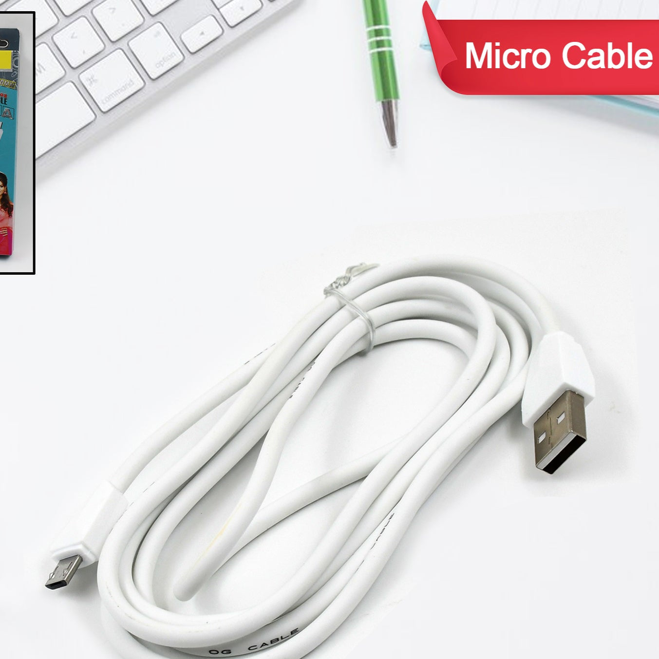 Fast Charging For Android Micro Cable (1500 Mm) - Happy Price - Image 1
