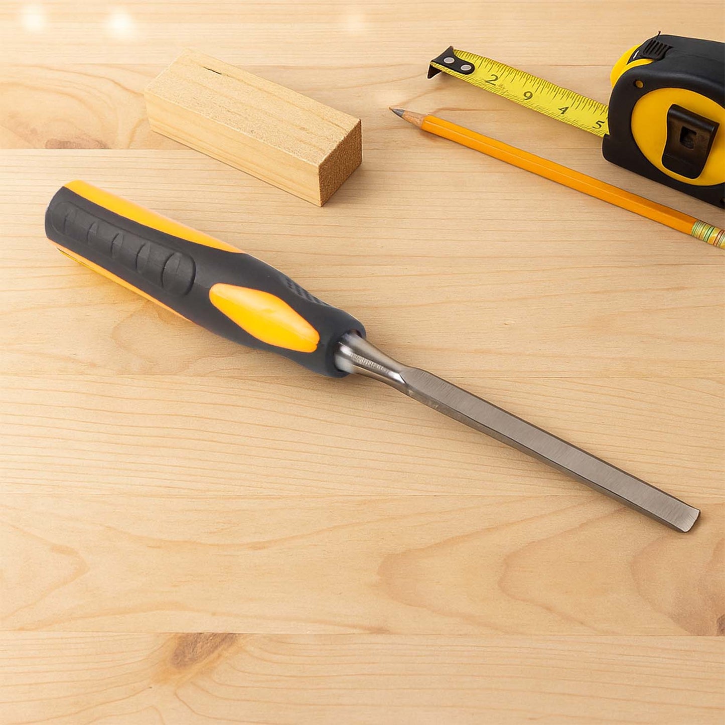 25mm Woodworking Chisel with Ergonomic Grip - 1 Piece - Happy Price - Image 7