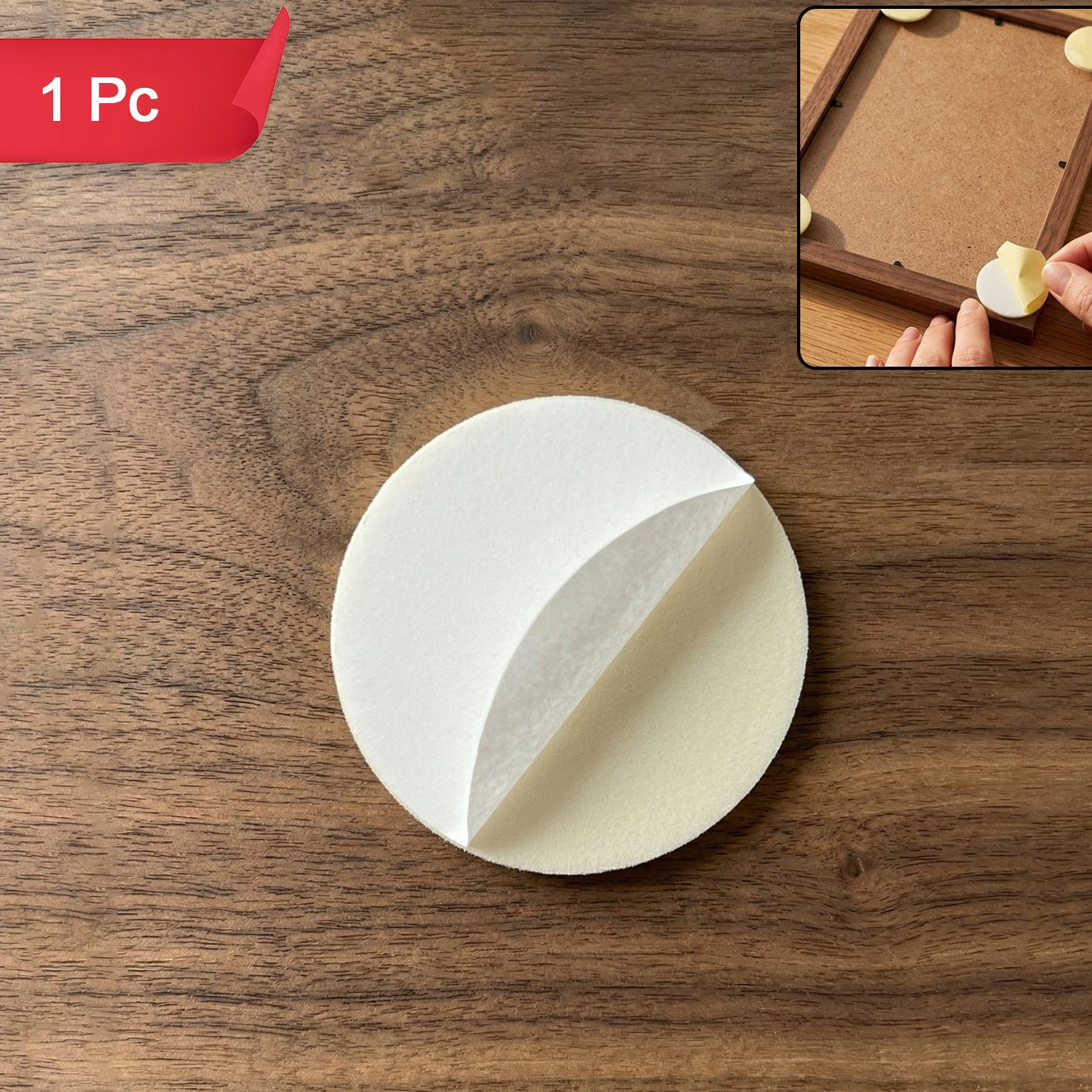 Round Self Adhesive Furniture Protection Pads (1 Pc)