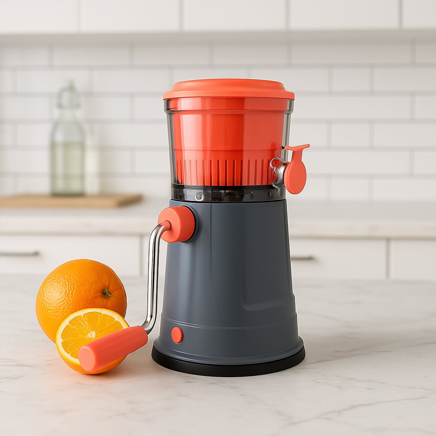 Supermom Pulpy Fruit Juicer With Extra Long Handle And Silicone Ring (1 Pc) - Happy Price - Image 5