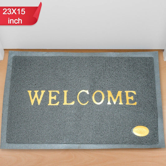 Welcome Door Mat For Home Entrance Outdoor Mat Anti Slip Heavy Duty And Waterproof  Easy To Clean For Entry For Bedroom Living Room (23x15 Inch) - Happy Price - Image 1