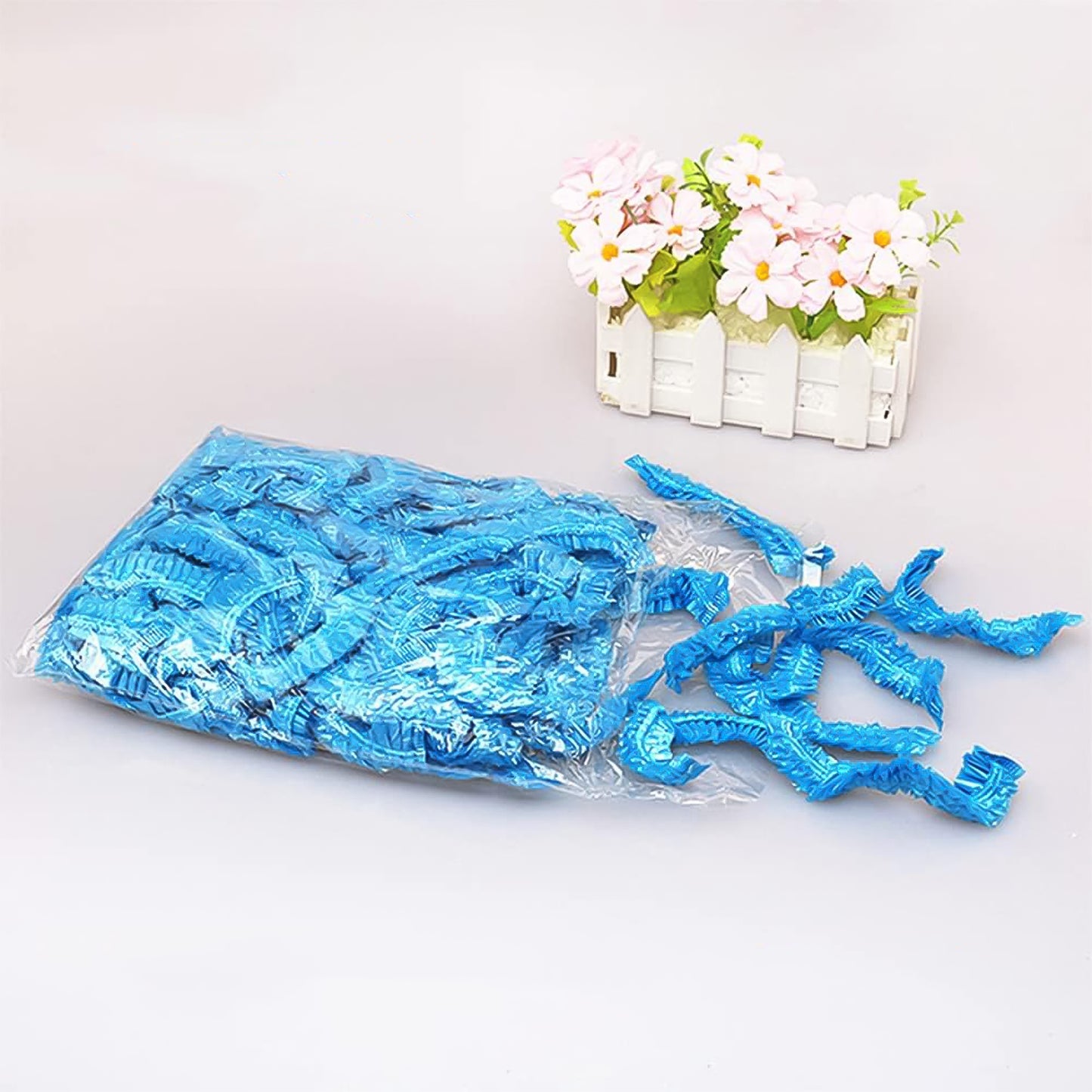 Shower Cap Waterproof Disposable Shower Cap 100 Pieces - Happy Price - Image 5